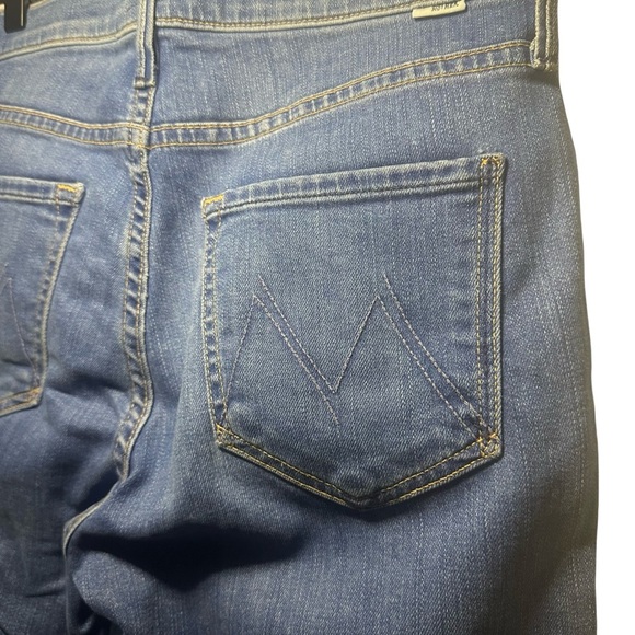 Mother Jeans l mid-rise Dazzler Ankle Fray Jeans - Picture 5 of 9